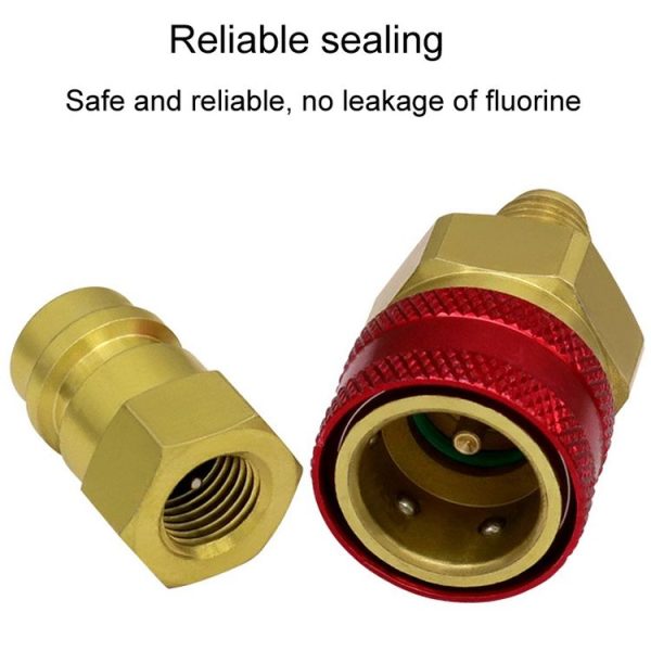 Car Household Air Conditioning And Refrigeration Equipment Fluoridation High And Low Pressure Fittings, Model: High Pressure - Image 5