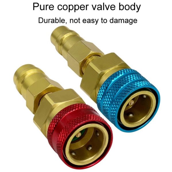 Car Household Air Conditioning And Refrigeration Equipment Fluoridation High And Low Pressure Fittings, Model: High Pressure - Image 6
