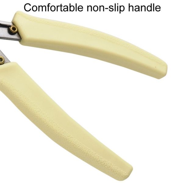 Stainless Steel Tip And Diagonal Cutting Pliers Nail Removing Drilling Cutters (White) - Image 5