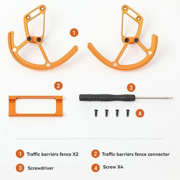 DJI Avata 2 RCSTQ Anti-collision Protective Bar Flight Fuselage Lens Protective Ring - Image 11