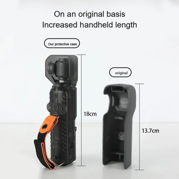 DJI OSMO Pocket 3 RCSTQ Transparent Protective Case Global Anti-Dislodgement Strap Storage Shell - Image 10