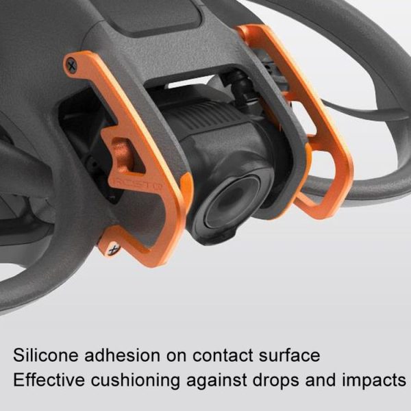 DJI Avata 2 RCSTQ Aluminum Alloy Flying Machine Lens Collision Protection Bar (Red) - Image 4