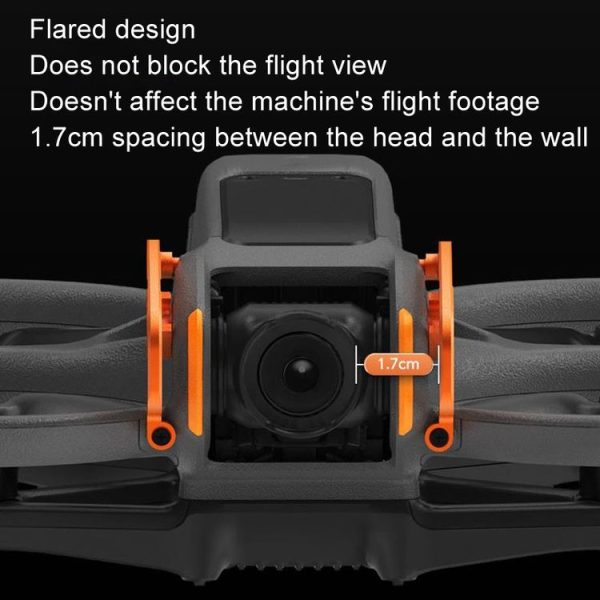 DJI Avata 2 RCSTQ Aluminum Alloy Flying Machine Lens Collision Protection Bar (Red) - Image 7