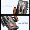 120W Transparent Car Wireless Charger Cell Phone Holder Magnetic Fast Charger (Black) - Image 10