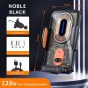 120W Transparent Car Wireless Charger Cell Phone Holder Magnetic Fast Charger (Black) - Image 9