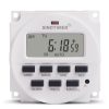 SINOTIMER TM618SH 1 Second Interval Digital LCD Timer Switch Programmable Time Relay 110V
