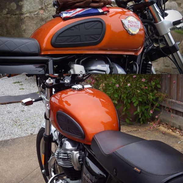 Triumph Bonneville T100 / T120 Bobber 1200 Fuel Tank Insulation Pad Anti-slip Sticker - Image 6