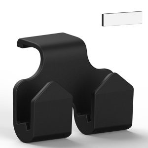 2pcs Car Front Armrest Box Storage Hook For Toyota Corolla Camry Avalon RAV4 (Black)