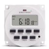 SINOTIMER TM618N-1 110V 7 Days Weekly Programmable Digital Electronic Timer Switch