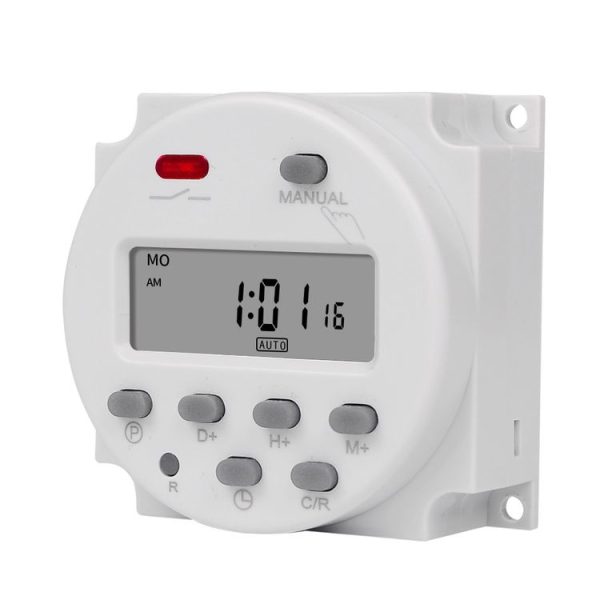 SINOTIMER CN101A 5V 16A Digital LCD Timer Switch Programmable Timer Controller - Image 2