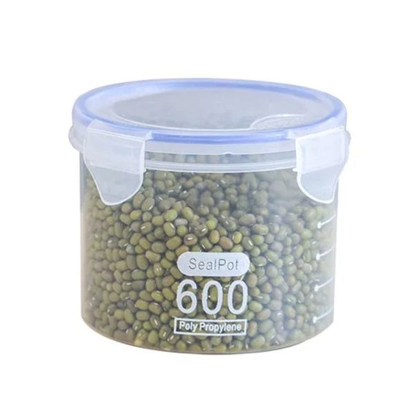 600ml Kitchen Refrigerator Fresh-keeping Storage Box Food-grade Food Sealed Jar