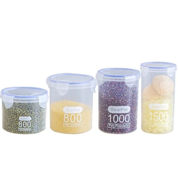 600ml Kitchen Refrigerator Fresh-keeping Storage Box Food-grade Food Sealed Jar - Image 2