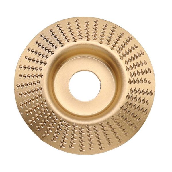 100mm Woodworking Sanding And Shaping Plate Angle Grinder Sanding And Polishing Prick Disc, Model: Beveled
