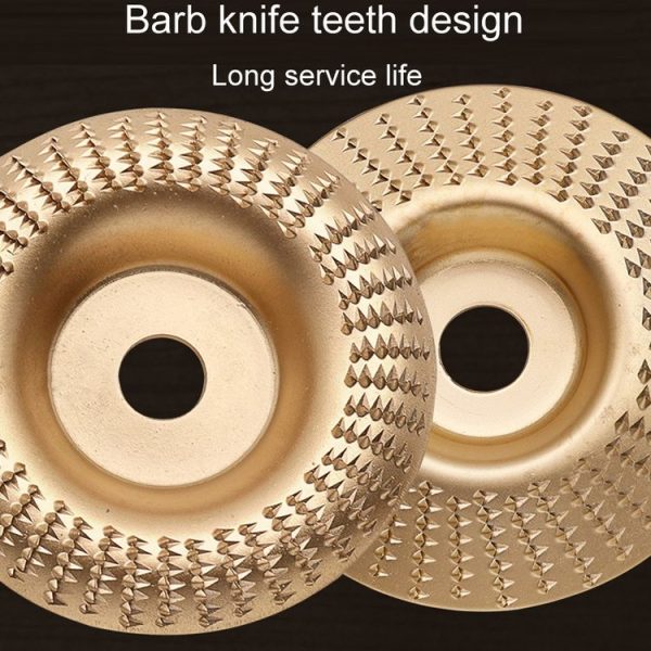 100mm Woodworking Sanding And Shaping Plate Angle Grinder Sanding And Polishing Prick Disc, Model: Beveled - Image 5