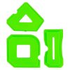 2sets Multifunctional Glue Scraper Silicone Seam Scraper (Green)