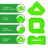 2sets Multifunctional Glue Scraper Silicone Seam Scraper (Green) - Image 5
