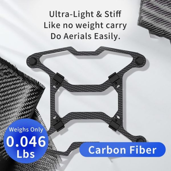 DJI Avata 2 RCSTQ Chassis Armor Carbon Fiber Lightweight Protection Crash Bumper - Image 6