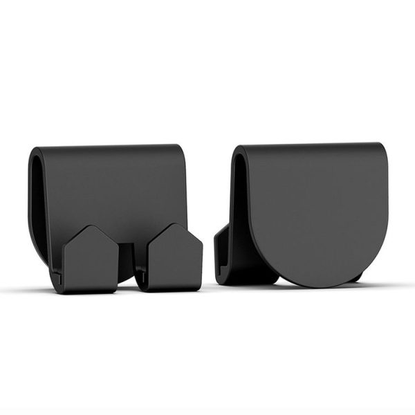 Tesla Model 3 / Y 2pcs Rear Seat Headrest Plastic Hook (Black)