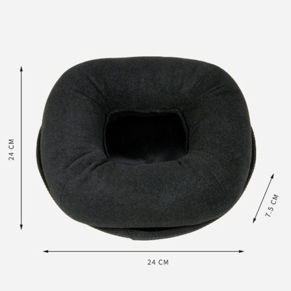 Multifunctional Household Helmet Support Pads Ventilator Motorcycle Helmet Placement Base (Black) - Image 3