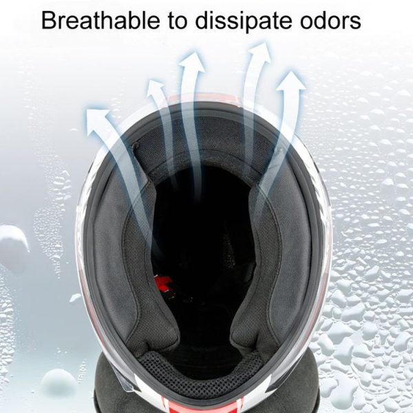 Multifunctional Household Helmet Support Pads Ventilator Motorcycle Helmet Placement Base (Black) - Image 7
