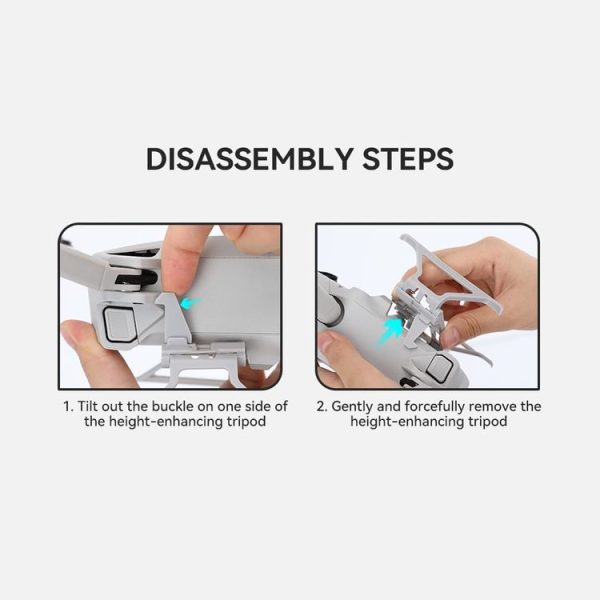 DJI Mini 3 Pro RCSTQ Booster Stand Folding Landing Gear - Image 10