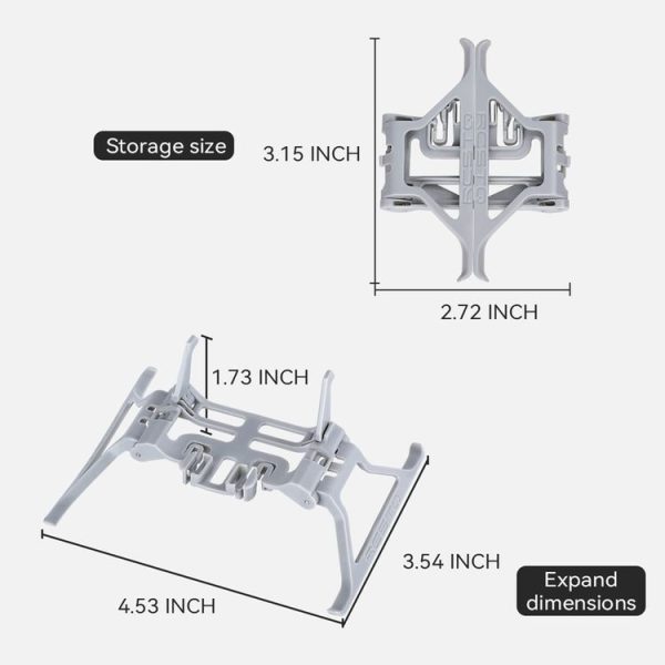 DJI Mini 3 Pro RCSTQ Booster Stand Folding Landing Gear - Image 8