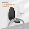 Paste Eearphone Storage Folding Opening Closing Bracket (White) - Image 2