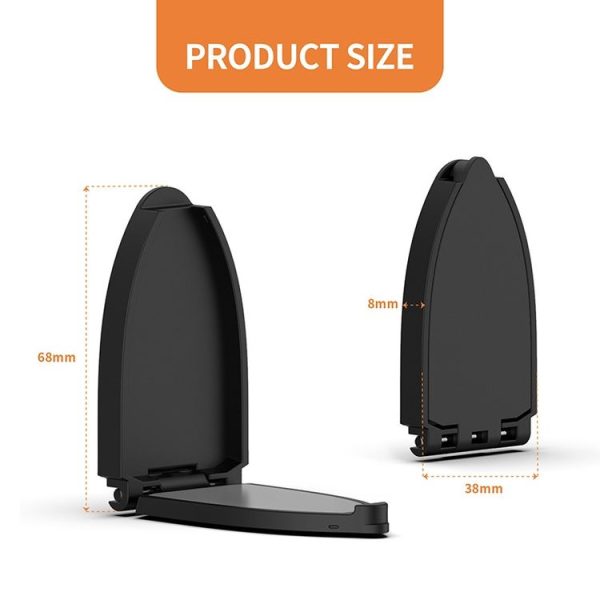 Paste Eearphone Storage Folding Opening Closing Bracket (White) - Image 3