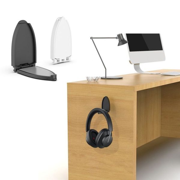 Paste Eearphone Storage Folding Opening Closing Bracket (White) - Image 5