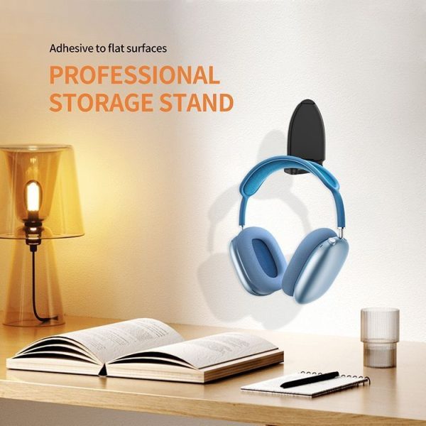 Paste Eearphone Storage Folding Opening Closing Bracket (White) - Image 7