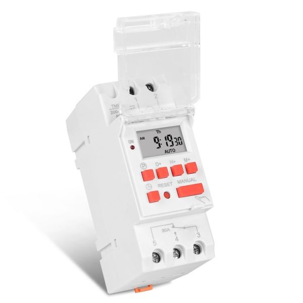 SINOTIMER TM919B-1 110V 30A Programmable Digital Timer Switch Automatic Cycle Timing Controller - Image 3