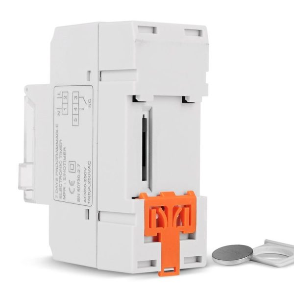 SINOTIMER TM919H-1 110V 16A DIN Rail 4 Pins Voltage Output Digital Switch Timer Automatic Cycle Timing Controller - Image 4