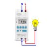 SINOTIMER TM919H-1 110V 16A DIN Rail 4 Pins Voltage Output Digital Switch Timer Automatic Cycle Timing Controller - Image 6