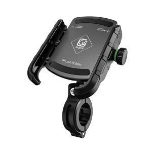 Kewig M8S Bicycle Aluminum Navigation Mount Outdoor Cycling Cell Phone Holder (Black)