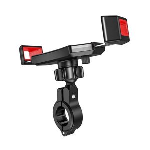 Kewig Bicycle 2 Claws Navigation Bracket Outdoor Cycling Cell Phone Holder With Safety Lock, Model: M12-A