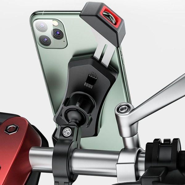 Kewig Bicycle 2 Claws Navigation Bracket Outdoor Cycling Cell Phone Holder With Safety Lock, Model: M12-A - Image 2