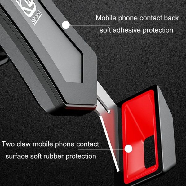Kewig Bicycle 2 Claws Navigation Bracket Outdoor Cycling Cell Phone Holder With Safety Lock, Model: M12-A - Image 7