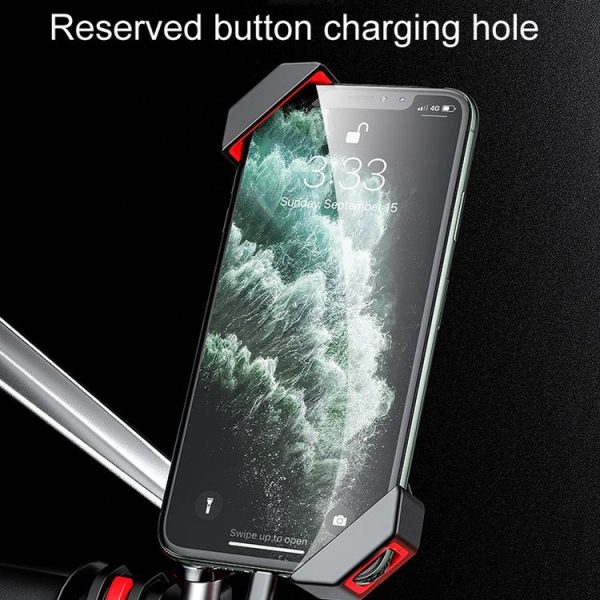 Kewig Bicycle 2 Claws Navigation Bracket Outdoor Cycling Cell Phone Holder With Safety Lock, Model: M12-A - Image 8