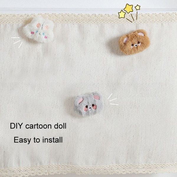 Air Conditioner Windshield Anti-Direct Blow Baby Windshield Curtain Dust Cover, Model: White Rabbit - Image 6