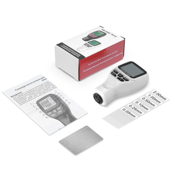 HW300-MAX Coating Thickness Gauge Anti-skid Paint Film Tester (White) - Image 10