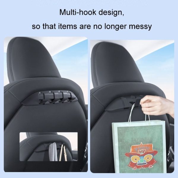 1pcs For Tesla ModelY / 3 Seat Back Hook Bracket - Image 4