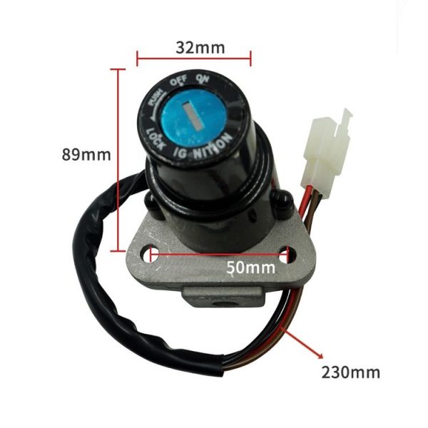 Yamaha DT125R / TZR125 / FZR400 Ignition Switch Starter Lock (DMS-SRZ) - Image 3
