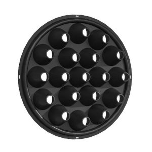 Fan Cooling Cover Homemade Physical Cooling Round Air Conditioning Sense Artifact (Black)