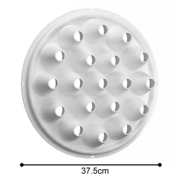Fan Cooling Cover Homemade Physical Cooling Round Air Conditioning Sense Artifact (Black) - Image 3