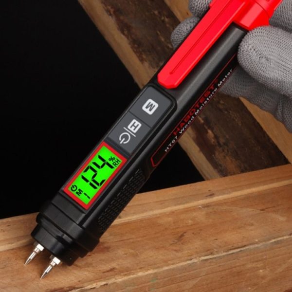 HABOTEST Wood Moisture Content Rapid Tester - Image 2