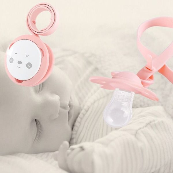 Portable Baby Cartoon Panda Pacifier Chain Soothing Teether Storage Chain (Blue) - Image 2