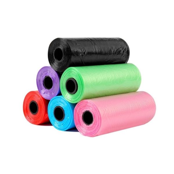 5rolls Thickened Car-Mounted Cleaning Disposable Garbage Bags (Random Color Delivery) - Image 2