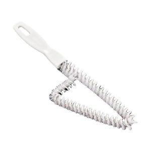 Multipurpose Window Trough Cleaning Tool Household Kitchen Stovetop Crevice Brush (White)