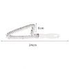 Multipurpose Window Trough Cleaning Tool Household Kitchen Stovetop Crevice Brush (White) - Image 2