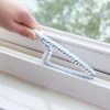 Multipurpose Window Trough Cleaning Tool Household Kitchen Stovetop Crevice Brush (White) - Image 6